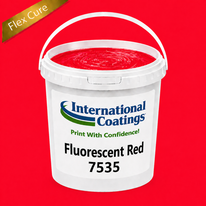 IC 7535 Fluorescent Red UltraMix FlexCure - 1 Gallon