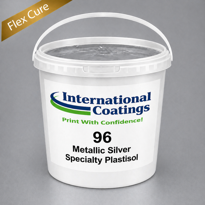 IC 96 Metallic Silver Specialty Plastisol - 1 Gallon