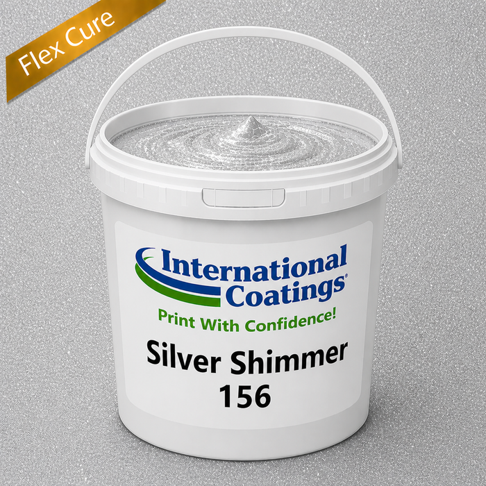 IC 156 Silver Shimmer Specialty Plastisol - 1 Gallon