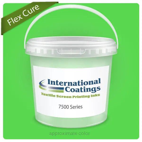 International Coatings 7525 Fluorescent Green FlexCure UltraMix Pantone Color System International Coatings
