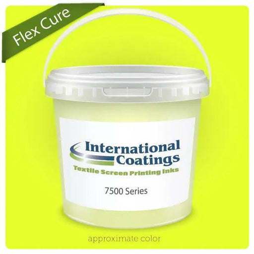 International Coatings 7529 Fluorescent Lemon FlexCure UltraMix Pantone Color System International Coatings