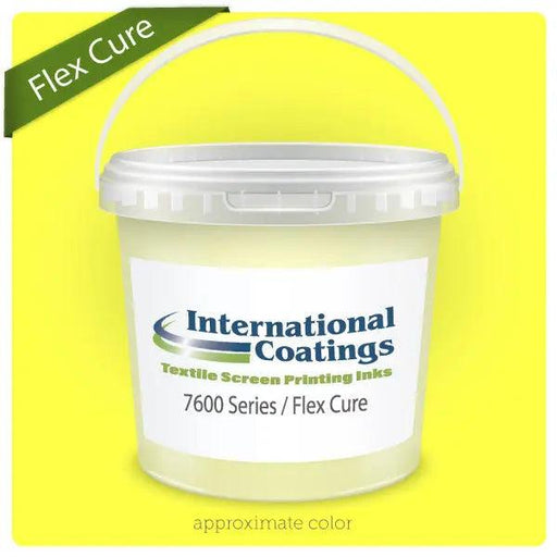 International Coatings 7623 Lemon Yellow FlexCure Plastisol Ink International Coatings