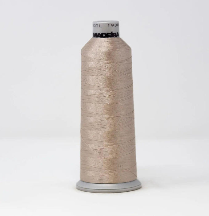 Madeira Polyneon 1938 Doe Skin Embroidery Thread 5500 Yards