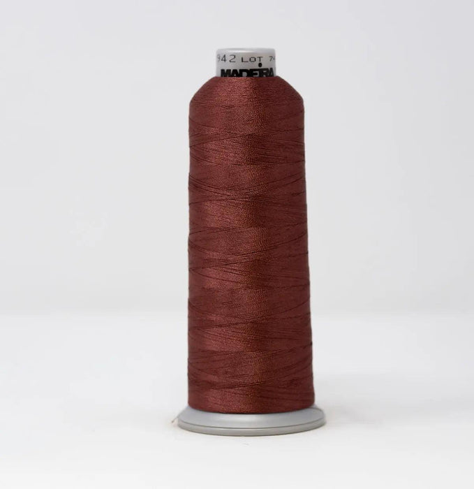Madeira Polyneon 1942 Rose Gold Embroidery Thread 5500 Yards