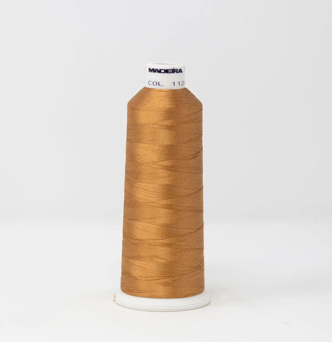 Madeira Rayon 1057 Caramel Embroidery Thread 5500 Yards