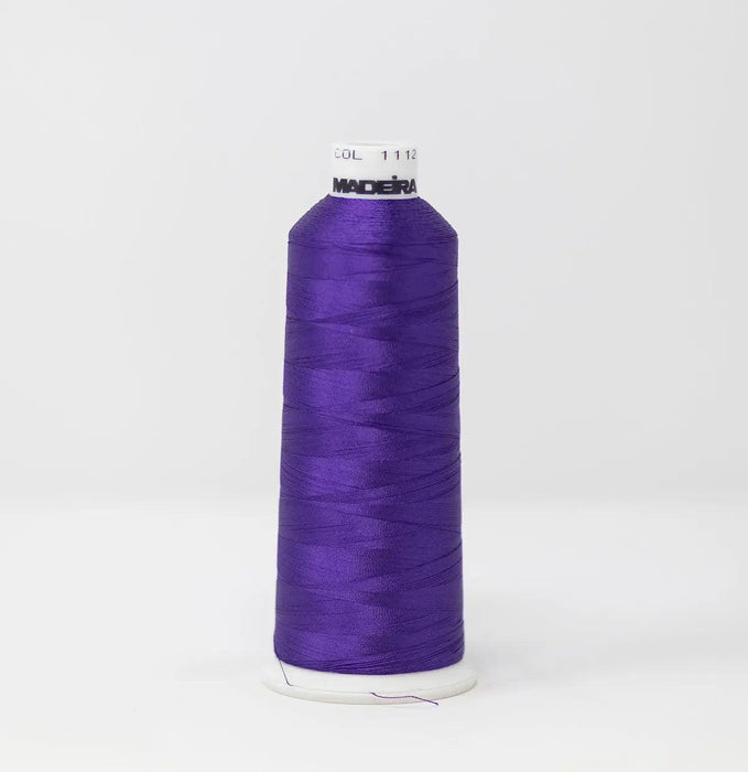 Madeira Rayon 1112 Majestic Purple Embroidery Thread 5500 Yards Madeira