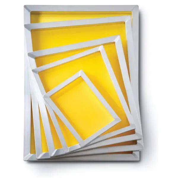 NT 23" x 31" OD 25 White Mesh Alum Frame