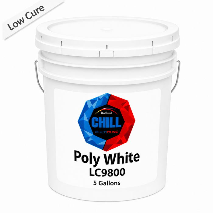 Rutland LC9800 Chill LB LC Poly White - 5 Gallon