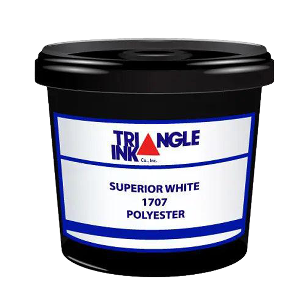 Triangle Ink 1707 Superior White Polyester - 1 Gallon