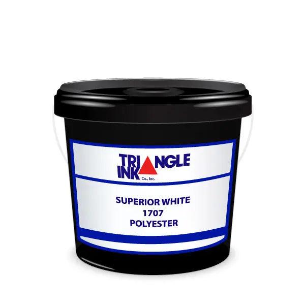 Triangle Ink 1707 Superior White Polyester - 1 Gallon