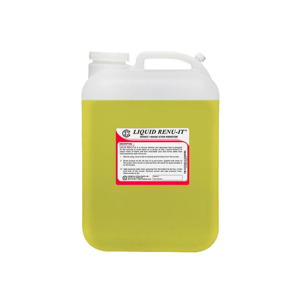 CCI Liquid RENU-IT Liquid Image Stain Remover - 5 Gallon