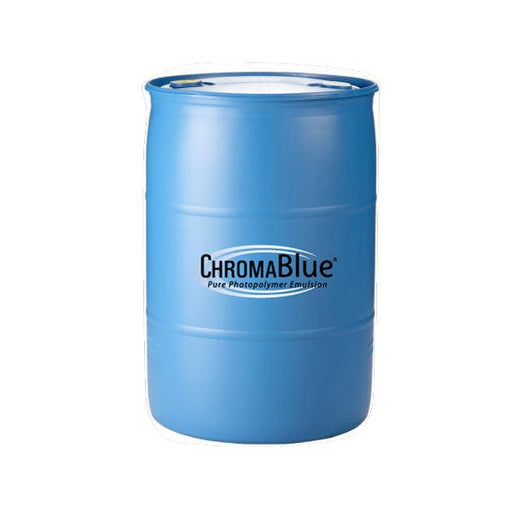 Chromaline ChromaBlue Photopolymer Emulsion - 50 Gallon Drum - SPSI Inc.