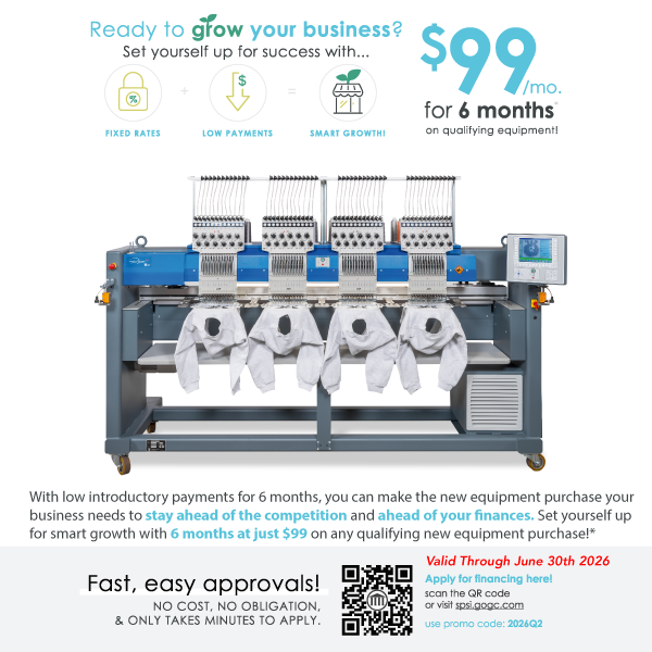 ZSK Racer Classic 4S 4-Head 12 Needle Embroidery Machine