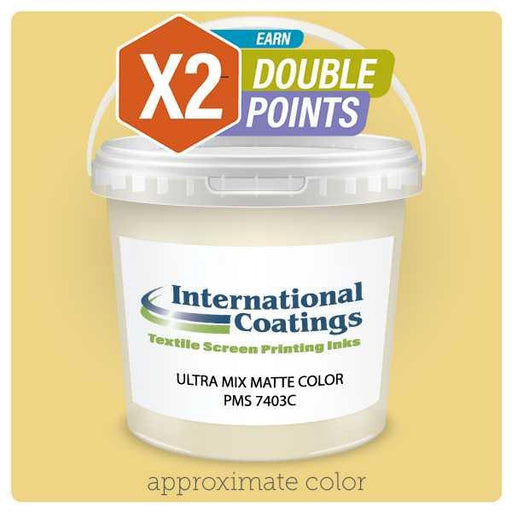 International Coatings PMS 7403C Ultra Mix Matte Plastisol Ink (Gallon) International Coatings